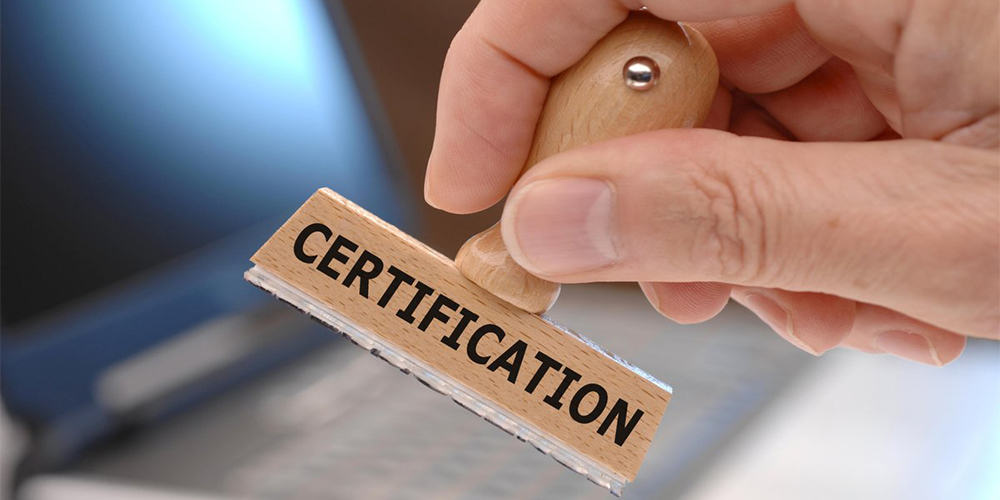 certification